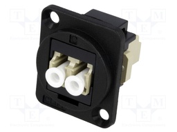 Connector: fiber optic; coupler; multi mode simplex (MM)
