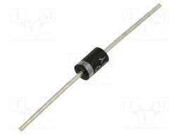 Diode: Schottky rectifying; THT; 100V; 5A; DO201AD