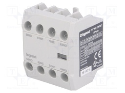 Auxiliary contacts; Series: CTX3; Leads: screw terminals