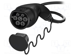 EMobility: cable; 1x0.5mm2,3x1.5mm2; 230VAC; 5kW; IP54; 5m; 20A