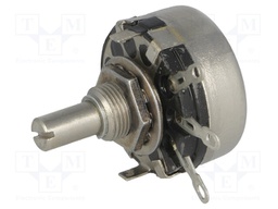 Potentiometer: shaft; single turn; 100kΩ; 2W; ±20%; soldered; 6mm