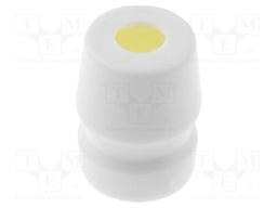 Strain relief; for Jack connectors,for XLR connectors; white