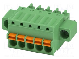 PCB connector, nominal cross section: 1.5 mm?, color: green,