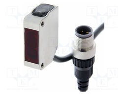 Sensor: photoelectric; PNP; retro-reflective; Usup: 10÷30VDC