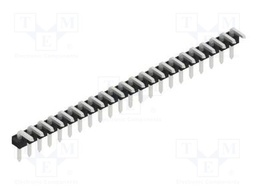 Connector: pin strips; pin header; male; PIN: 22; 2.54mm; THT; 1x22