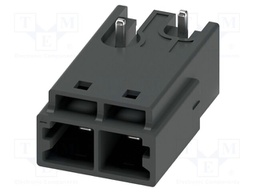 PCB headers, nominal cross section: 4 mm2, color: black, nom