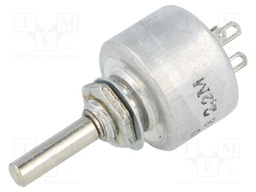Potentiometer: shaft; single turn; 2.2MΩ; 1W; ±30%; 4mm; linear; THT