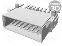 Connector: PCB to PCB; male; PIN: 14; 1.27mm; Series: har-flex; 2.3A