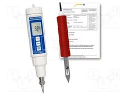 Meter: pH; LCD; 0÷14pH; IP67; Dim: 180x32x40mm; Temp: max.60°C