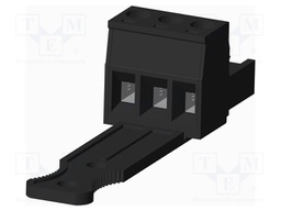 Connector: pluggable terminal block; plug; female; straight; 5mm