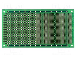 Board: universal; single sided,prototyping; W: 55mm; L: 105mm