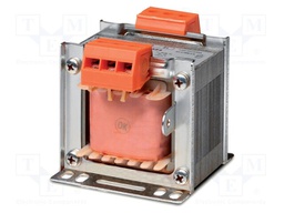 Transformer: mains; 500VA; 230VAC,400VAC; 24V; screw type; IP00
