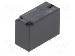 Relay: electromagnetic; DPST-NO; Ucoil: 12VDC; 5A/250VAC; 5A/30VDC