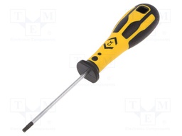 Screwdriver; Torx®; Size: TX15; Series: Dextro; Blade length: 80mm
