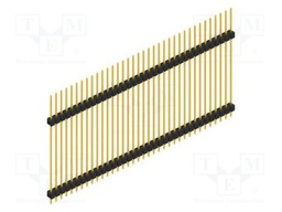 Connector: pin strips; pin header; male; PIN: 36; 2.54mm; THT; 1x36