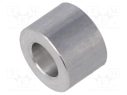 Spacer sleeve; 5.3mm; cylindrical; aluminium; Out.diam: 7mm