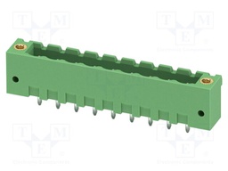 PCB headers, nominal cross section: 2.5 mm?, color: green, n