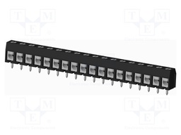 Connector: PCB terminal block; terminal; Plating: tinned; on PCBs