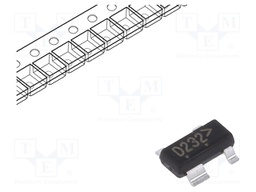 Diode: diode arrays; 6.5÷9V; 225mW; SOT143; Channels: 2