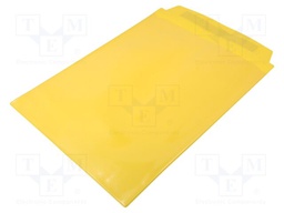 Document pocket; PVC; yellow; self-adhesive; Size: A4