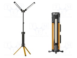 Lamp: working; IP54; Kit: carrying case; 10000lm; 5h; Tower Pro 10K