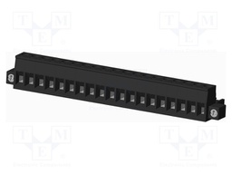 Connector: pluggable terminal block; plug; female; straight; 300V