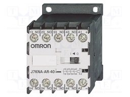 Contactor: 4-pole; NO x4; 24VDC; 2A; for DIN rail mounting; J7KNA
