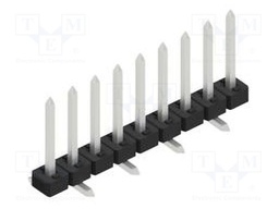 Connector: pin strips; pin header; male; PIN: 9; 2mm; SMT; 1x9; 100V