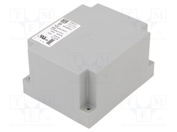 Transformer: encapsulated; 60VA; 115/230VAC; 18V; 18V; 1667mA