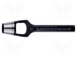 Puncher; for stamping out; 22mm