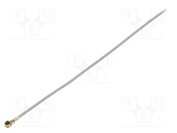 Cable: coaxial; U.FL,both sides; female; angled 90°; female; 0.5m