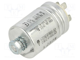 Capacitor: motors, run; 4uF; 470V; Ø35x48mm; -25÷85°C; ±5%