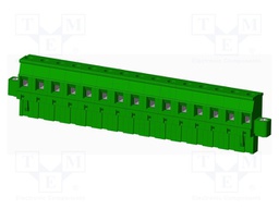 Connector: pluggable terminal block; plug; female; angled 90°