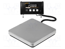 Meter: scale; LCD; Scale max.load: 150kg; Readout graduation: 50g