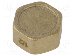 Hexagonal; max.6bar@<90°C,max.16bar@10°C÷30°C; brass CW617N
