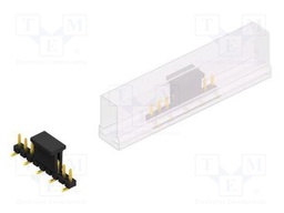 Connector: pin strips; pin header; male; PIN: 9; 2.54mm; SMT; 1x9