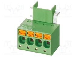 PCB terminal block, rated current: 20 A, rated voltage (III/