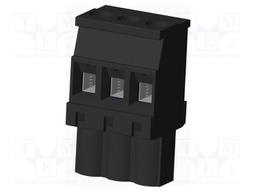 Connector: pluggable terminal block; plug; female; angled 90°