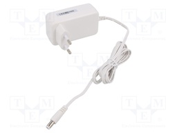 Power supply: switched-mode; plug; 12VDC; 2A; 24W; Plug: EU; 86.2%