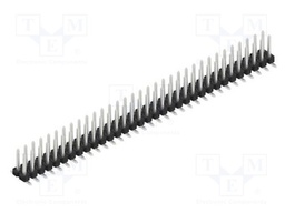 Connector: pin strips; pin header; male; PIN: 66; 2.54mm; SMT; 2x33