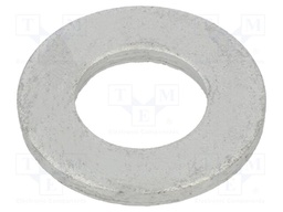 Washer; round; M10; D=20mm; h=2mm; steel; DIN 125A; Hardness: 140 HV