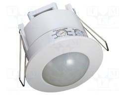 Sensor: movement; 220÷240VAC; IP20; -25÷50°C; 6m; Range: 10s÷10min
