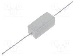 Resistor: power; cement; THT; 330Ω; 5W; ±5%; 9.5x9.5x22mm
