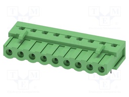 PCB headers, nominal cross section: 2.5 mm?, color: green, n