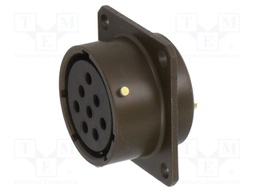 Connector: circular; socket; female; PT/451; 7.5A; 600V; PIN: 8