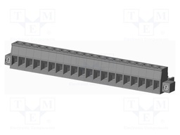 Connector: pluggable terminal block; plug; female; straight; grey