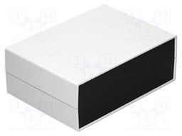 Enclosure: with panel; X: 245mm; Y: 175mm; Z: 90mm; ABS; light grey