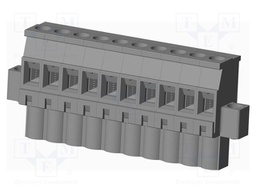 Connector: pluggable terminal block; plug; female; angled 90°