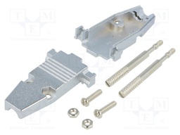 Enclosure: for D-Sub connectors; D-Sub 9pin,D-Sub HD 15pin
