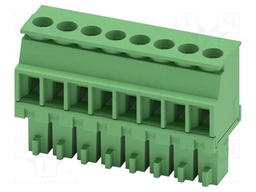 PCB connector, nominal cross section: 1.5 mm?, color: green,